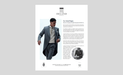 (PRESS) Maison Degand Brussels in L’Éventail — A Vision of Wedding Elegance