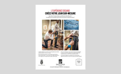 (PRESS) Maison Degand featured in Paris Match in September 2025 : Create Your Bespoke Jeans