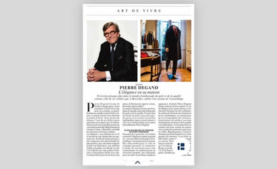 (PRESS) Pierre Degand in Le Figaro Magazine — April 17, 2026