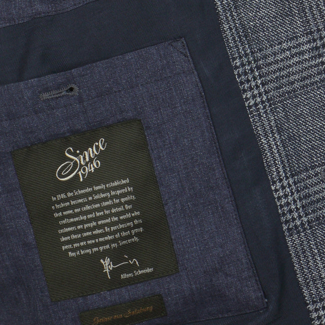 Dark Blue Linnen Jacket