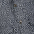 Dark Blue Linnen Jacket