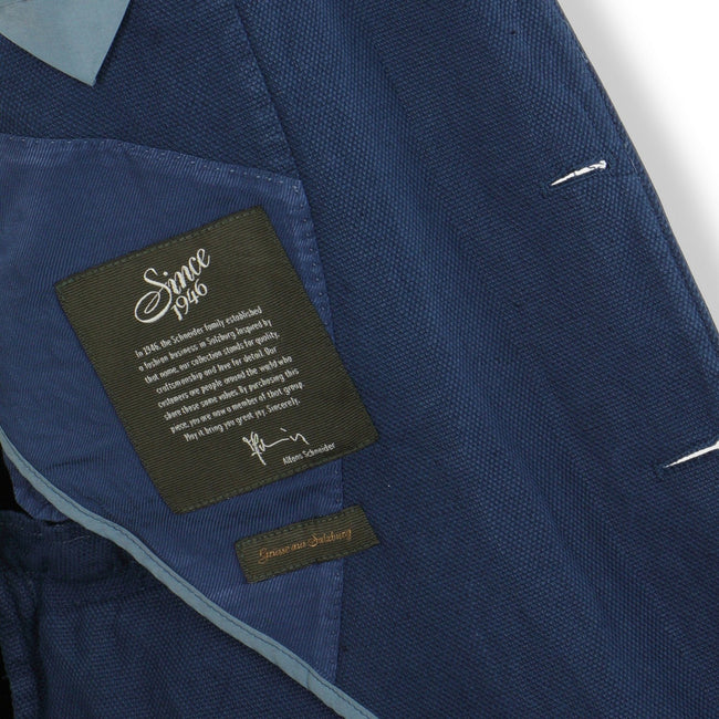Dark Blue Linnen Jacket