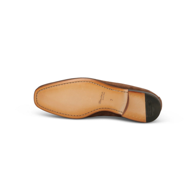 Loafers in Medium Brown Suede