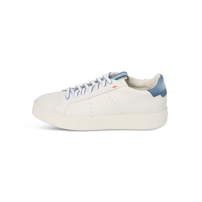 Sneakers - Leather & Rubber Soles Lace-Ups