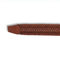 Belt - Braided Leather & Silver Buckle