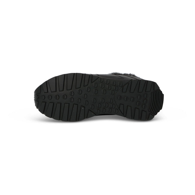 Sneakers - AMG Leather Fur-Lined Lace-Ups