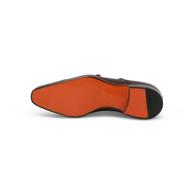 Double Monks - Patinated Leather