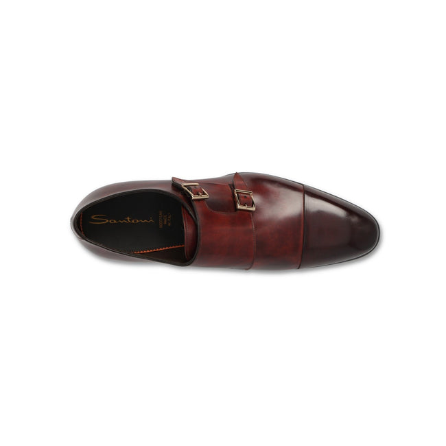 Double Monks - Patinated Leather