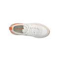 Sneakers - Bi-Material Leather & Suede Lace-Ups
