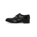 Double Monks - Bi-Material Leather & Exotic Leather