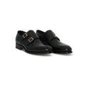 Double Monks - Bi-Material Leather & Exotic Leather