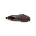 Boots - CRANLEIGH Grained Leather & Rubber Soles Lace-Ups Eyelets + Hooks 