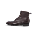 Boots - GALWAY UTAH Grained Leather & Dainite Soles Lace-Ups Eyelets + Hooks 