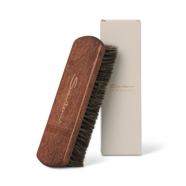 Shoe Brush - Shoemaker Brush Grey Horsehair