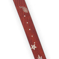 Belt - Natural Leather Embroidered Coloured Drawings 