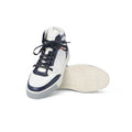 Sneakers - Leather & Rubber Soles Lace-Ups