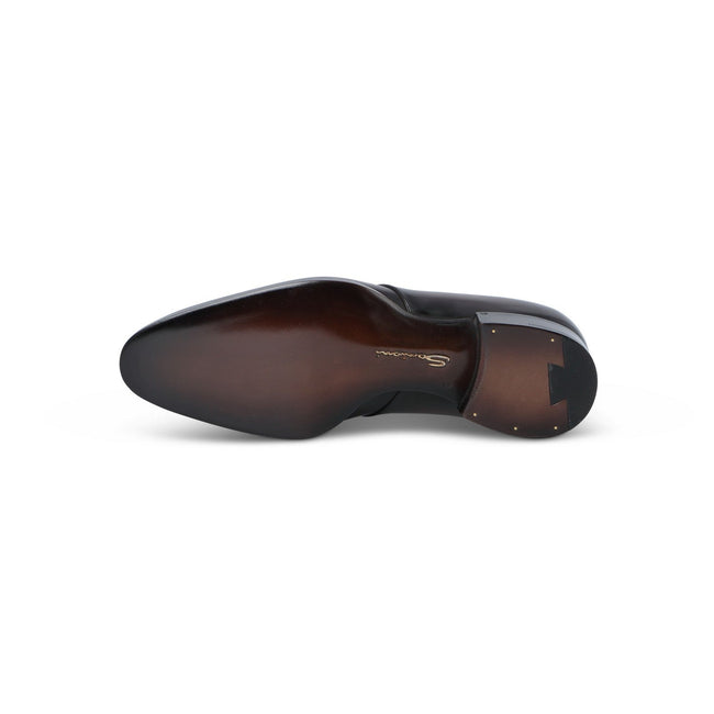 Derbies - Limited Edition Patinated Leather & Double Leather Soles Lace-Ups + Apron
