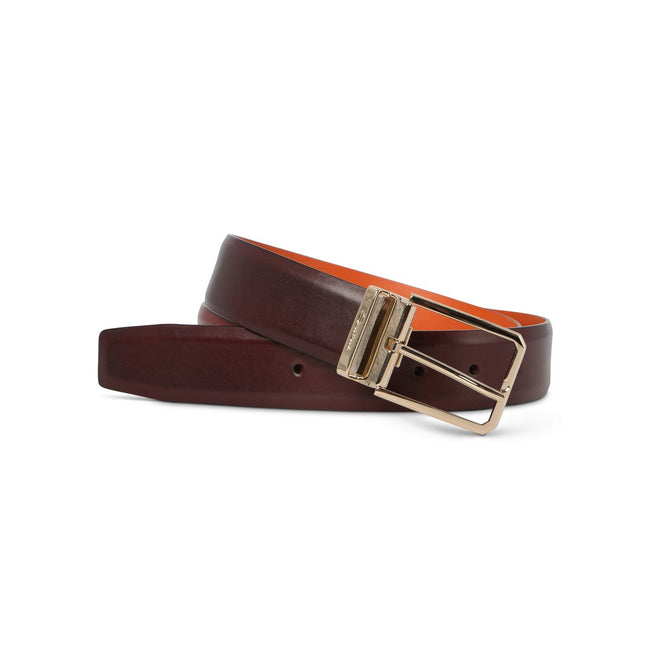 Belt - Genuine Leather Golden Buckle