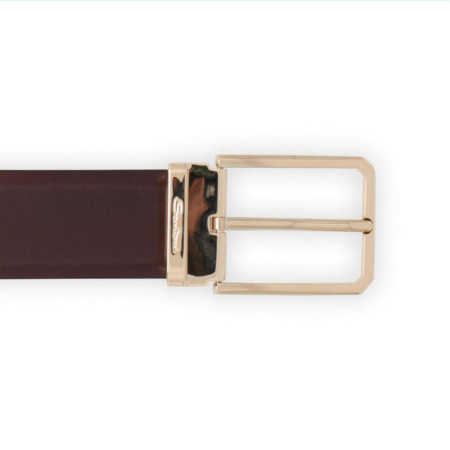 Belt - Genuine Leather Golden Buckle