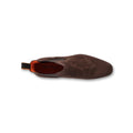 Chelsea Boots - Suede & Rubber Soles With Elasticated Side Inserts