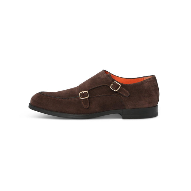 Double Monks - Suede & Rubber Soles + Apron