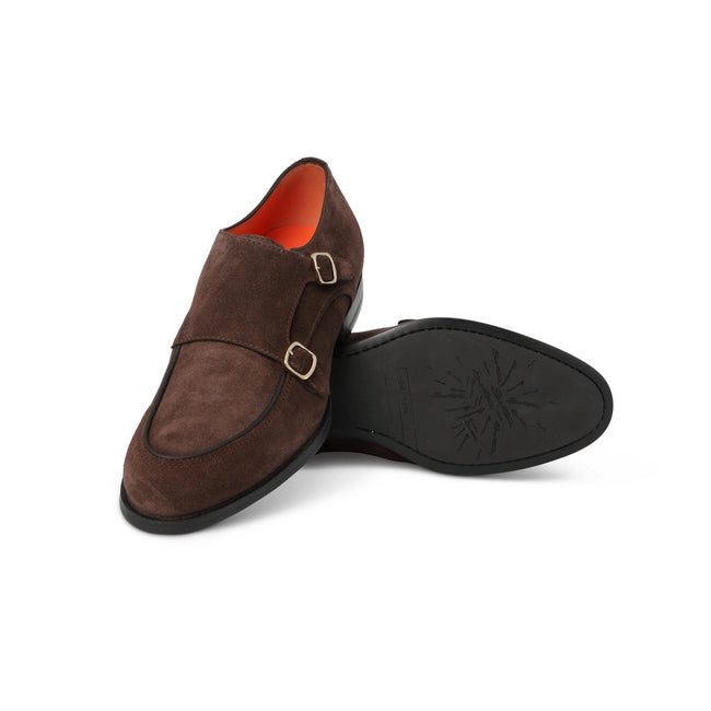 Double Monks - Suede & Rubber Soles + Apron