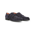 Double Monks - Suede & Rubber Soles + Apron