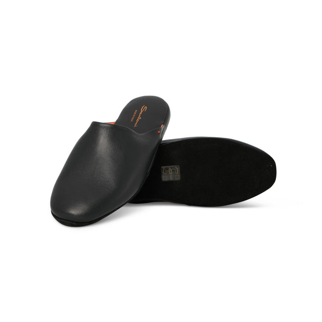 Slippers - Leather & Rubber Soles