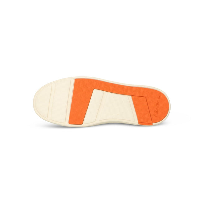 Sneakers - CLEANIC Leather Scale Upper & Rubber Soles Lace-ups