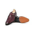 Single Monks - CLAPHAM Calf Leather & Leather Soles + Apron  