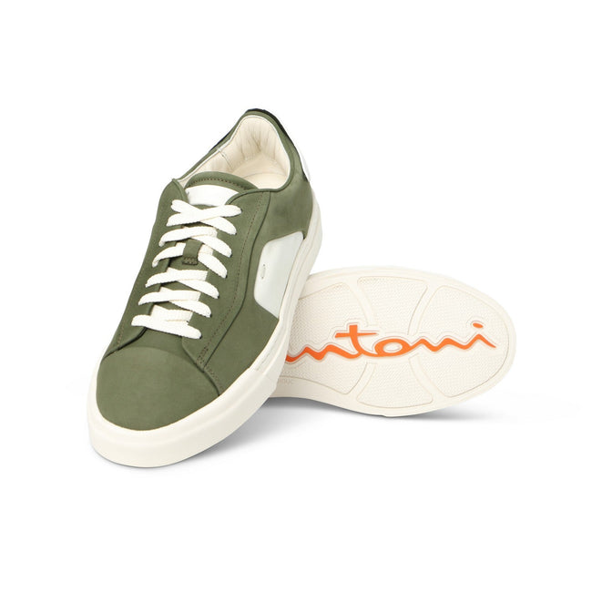 Sneakers - GLORIA Suede, Leather & Rubber Soles Lace-ups