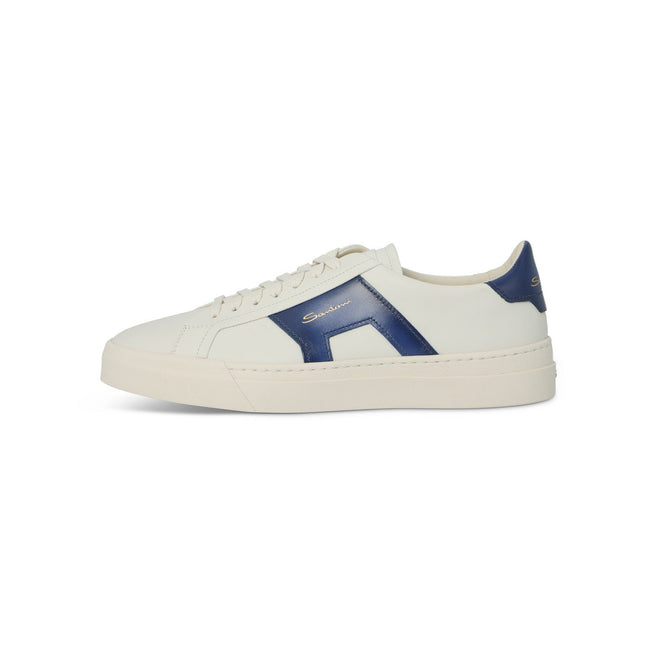 Sneakers - Santoni DBS Leather & Rubber Soles Lace-ups