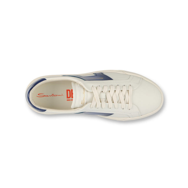Sneakers - Santoni DBS Leather & Rubber Soles Lace-ups