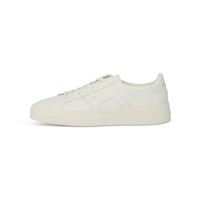 Sneakers - Santoni DBS Leather & Rubber Soles Lace-ups