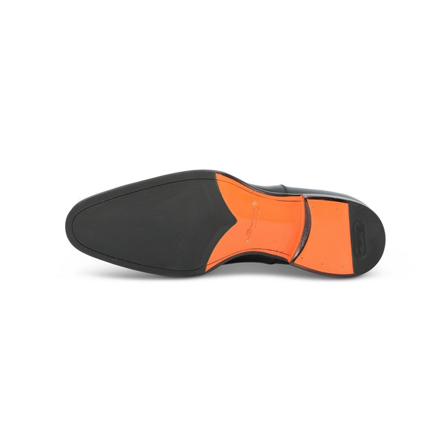 Oxfords - Polished Leather & Bimaterial Soles Lace-Ups