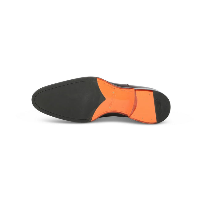 Oxfords - Polished Leather & Bimaterial Soles Lace-Ups