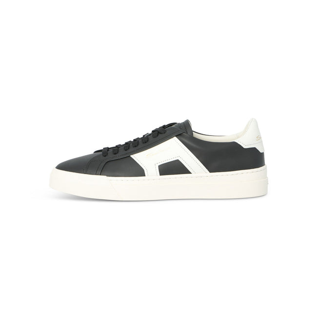 Sneakers - Santoni DBS Leather & Rubber Soles Lace-ups