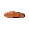 Wingtip Medallion Oxfords - MALVERN III Leather, Suede & Leather Soles Lace-Ups