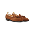 Tassel Loafers - BELGRAVIA Snuff Suede & Leather Soles + Apron 