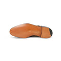 Wingtip Medallion Oxfords - MALVERN III Leather, Twill & Leather Soles Lace-Ups