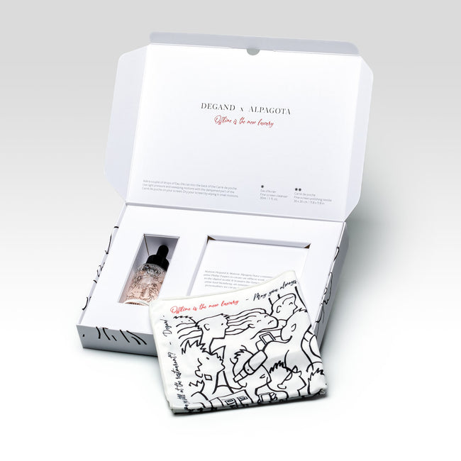 Screen Care Box & Pocket Square - Limited Edition Degand Brussels X Alpagota 
