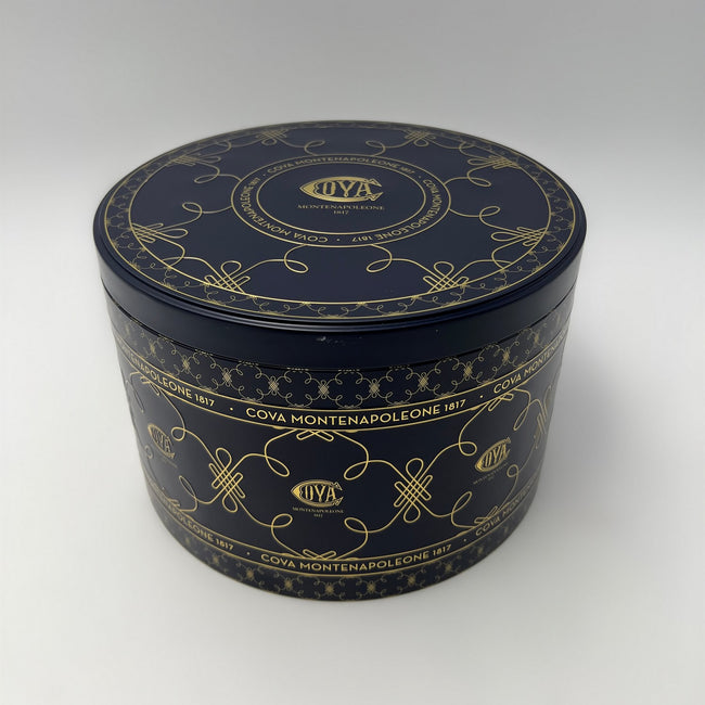 Traditional Panettone in Blue Tin Box