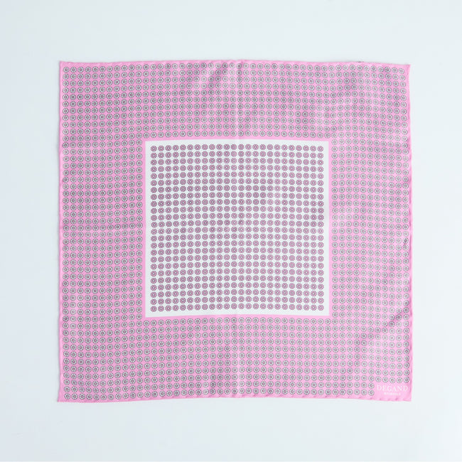 Pocket Square – Daisies & Central Square Silk-10047440
