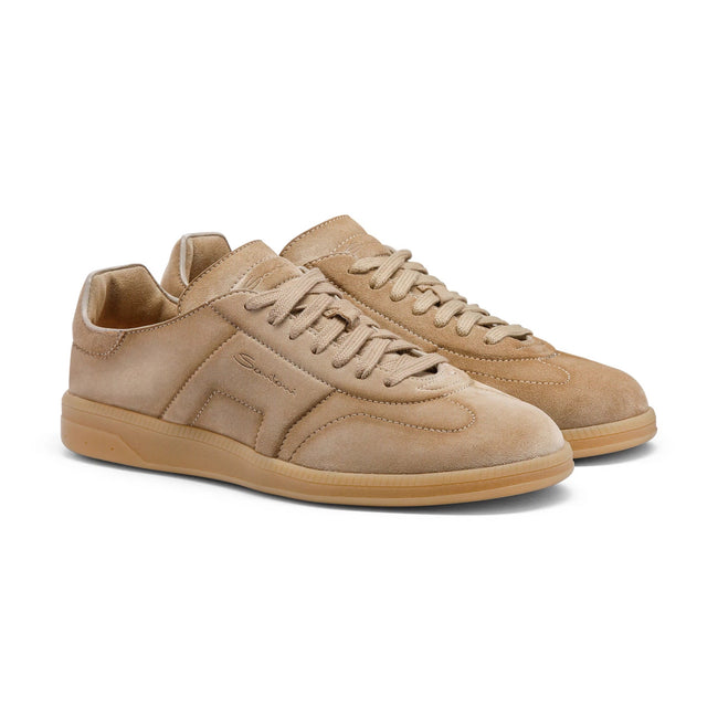 Sneakers – OLY Seta Suede & Rubber Soles Lace-Ups--100726199