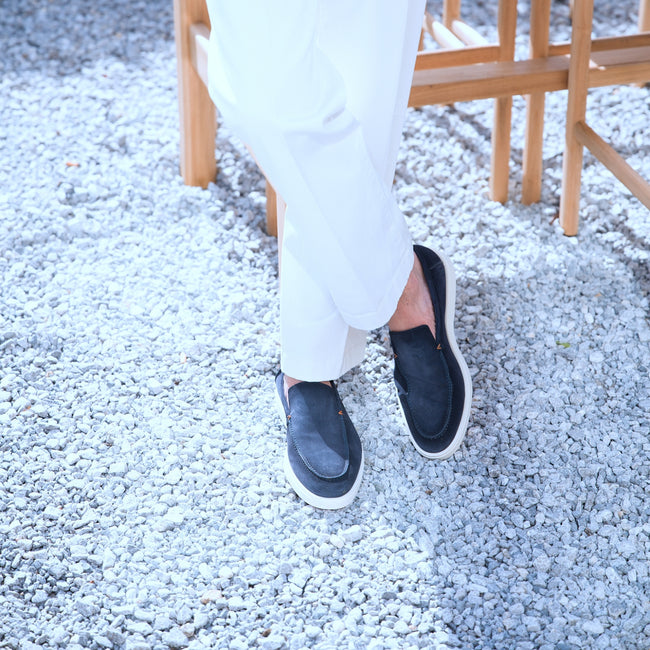 Loafers - BOTANIST Suede & Rubber Soles + Apron
