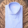 Shirt - Striped Cotton Single Cuff Regular Fit