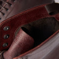 Boots – HÊTRE Grained Leather & Ravel Rubber Soles Lace-Ups + Sheepskin Lined