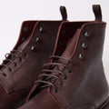 Boots – HÊTRE Grained Leather & Ravel Rubber Soles Lace-Ups + Sheepskin Lined