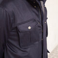 Field Jacket – ARIEL Cashmere, Patch Pockets & Snap Buttons