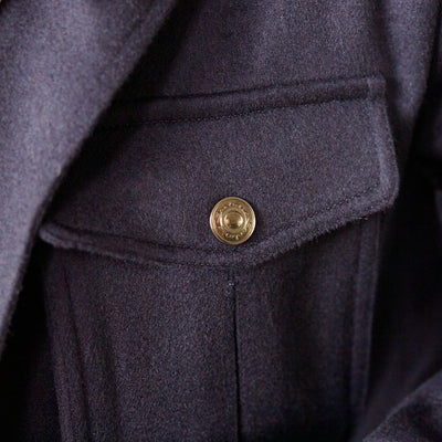 Field Jacket – ARIEL Cashmere, Patch Pockets & Snap Buttons